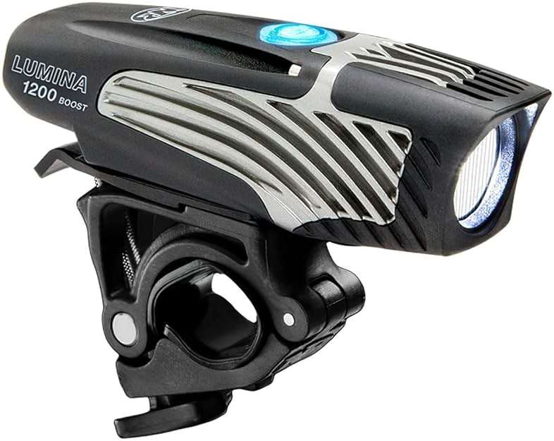 NiteRider Lumina 1200 Boost USB Rechargeable Bike Light Powerful Lumens Bicycle Headlight LED Front Light Easy to Install for Men Women Road Mountain City Commuting Adventure Cycling Safety Flashlight - Image 1