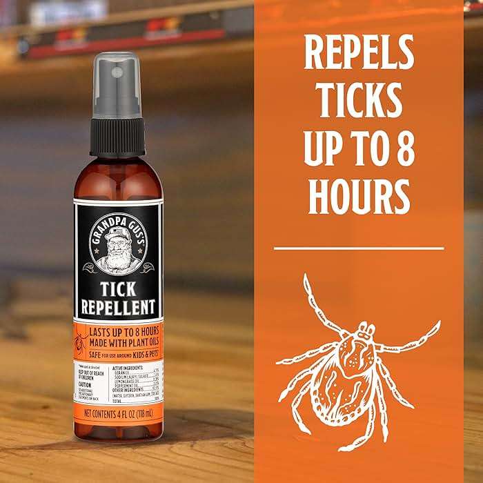 Grandpa Gus's Natural Tick and Mosquito Repellent Spray, DEET-Free, Plant-Based, Up to 8 Hours, Safe for Kids When Used as Directed, 4 oz 2 Pack - Image 3