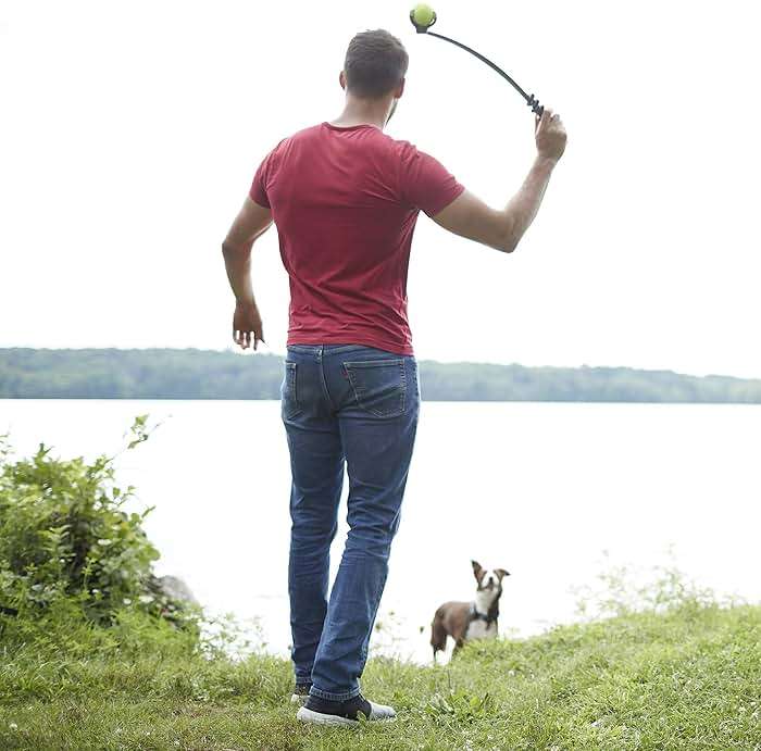 Franklin Pet Supply FETCH-IT LAUNCHER Tennis Ball Thrower - Image 6