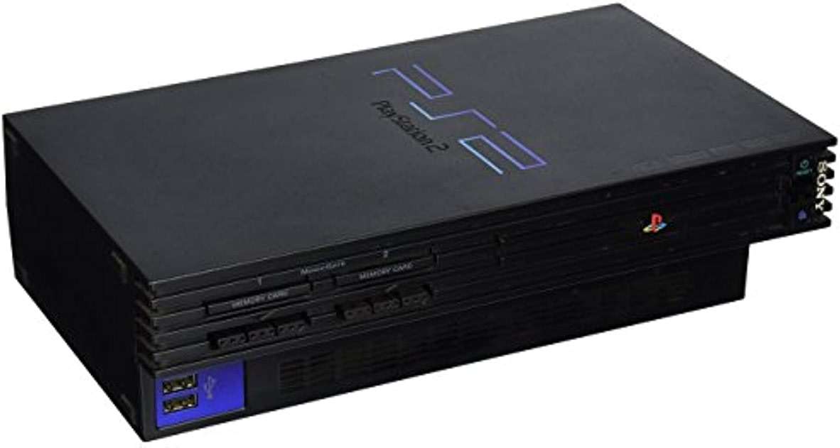 Playstation 2 Console - Black (Renewed) - Image 1