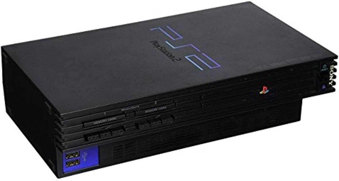 Playstation 2 Console - Black (Renewed) - Product Image