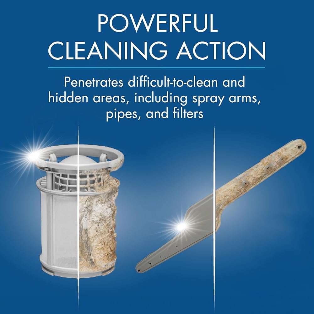 Glisten Dishwasher Magic Machine Cleaner and Disinfectant 2-Pack and Washer Magic Washing Machine Cleaner and Deodorizer 2-Pack - Image 4