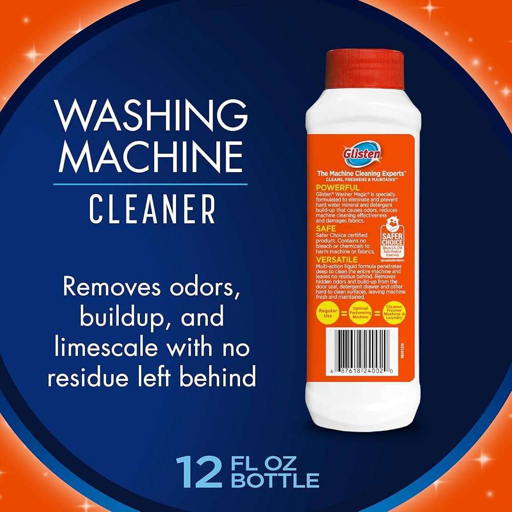 Glisten Dishwasher Magic Machine Cleaner and Disinfectant 2-Pack and Washer Magic Washing Machine Cleaner and Deodorizer 2-Pack - Image 5