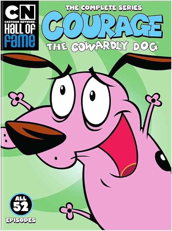 Cartoon Network Hall of Fame: Courage the Cowardly Dog Complete Series (DVD) - Product Image