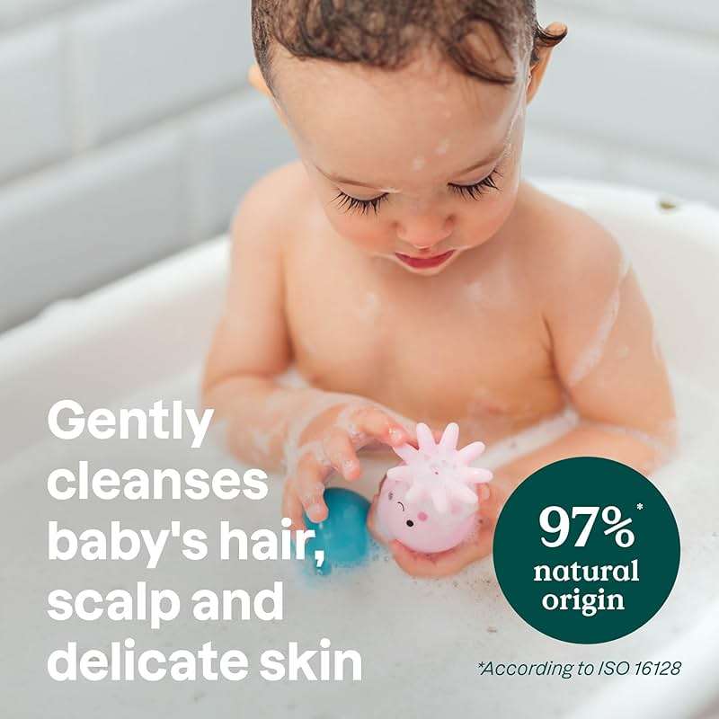 ATTITUDE 2-in-1 Shampoo and Body Wash for Baby, EWG Verified, Dermatologically Tested, Vegan, Good Night, 16 Fl Oz - Image 3