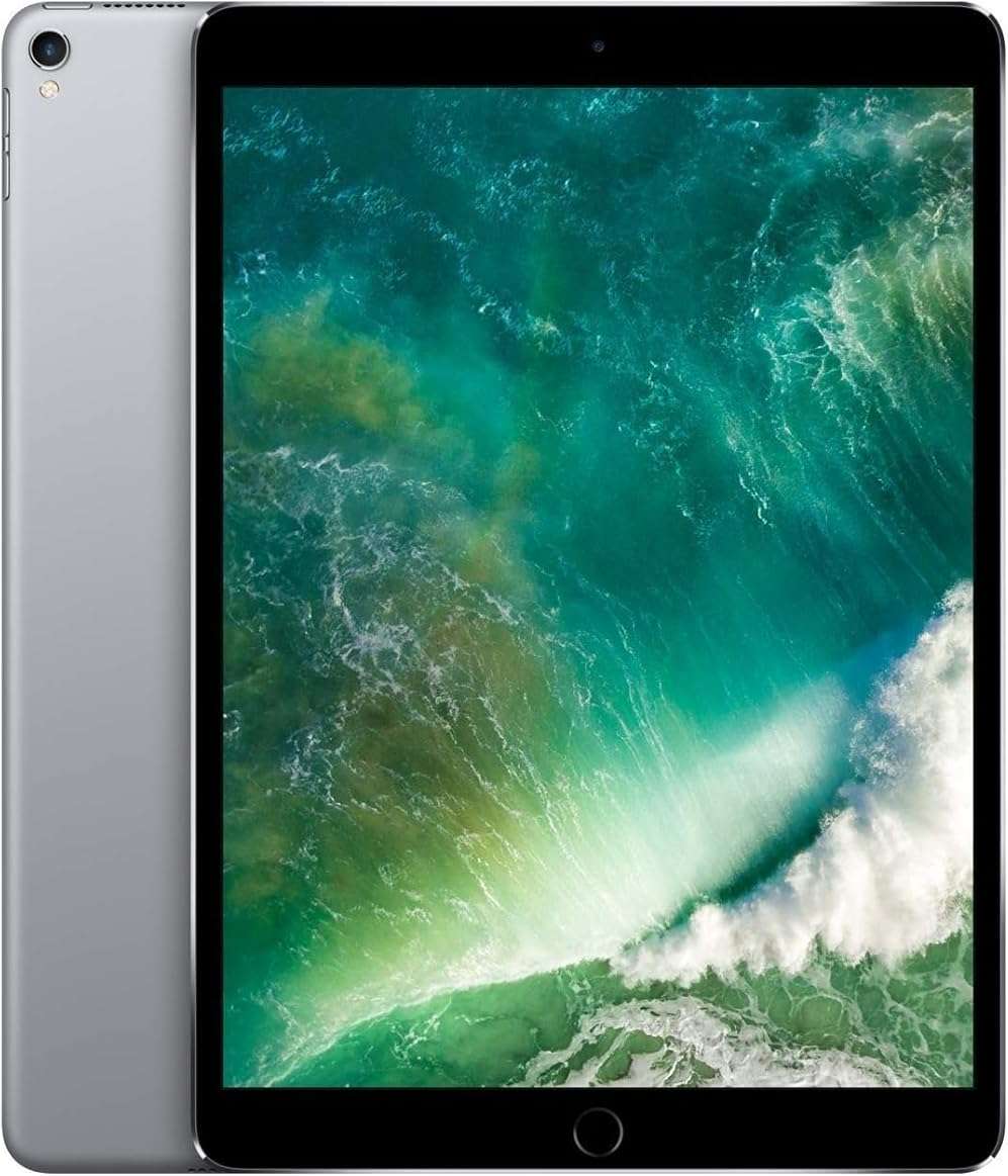 Apple 10.5in iPad Pro 256GB, Wi-Fi, Space Gray MPDY2LL/A (Renewed) - Image 1