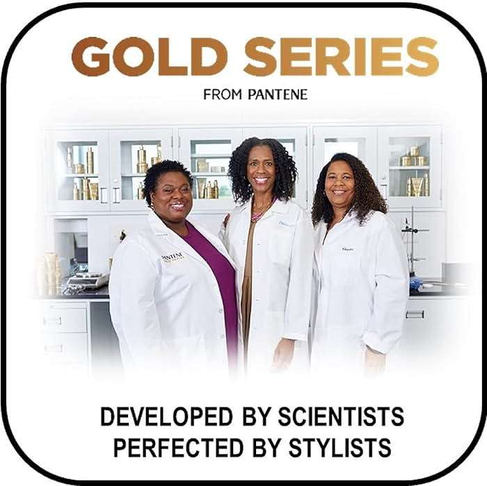 Pantene Shampoo and Sulfate Free Conditioner Kit, with Argan Oil, Pro-V Gold Series, for Natural and Curly Textured Hair, 16.9 fl oz, Kit - Image 7