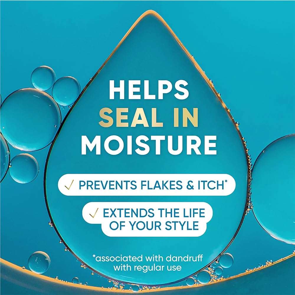 Head & Shoulders Royal Oils Daily Moisture Scalp Cream Treatment, Formulated with 1% Pyrithione Zinc, Anti-Dandruff Scalp Care with Coconut Oil, 5.0 fl oz - Image 3