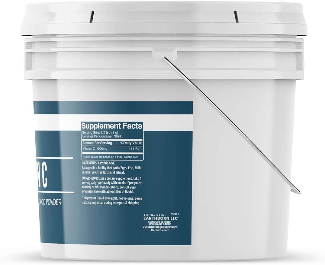 Earthborn Elements Vitamin C Powder (1 Gallon) - Image 2