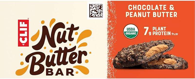CLIF Nut Butter Bar - Chocolate Peanut Butter - Filled Energy Bars - Non-GMO - USDA Organic - Plant-Based - Low Glycemic - 1.76 oz. (5 Pack) - Image 13