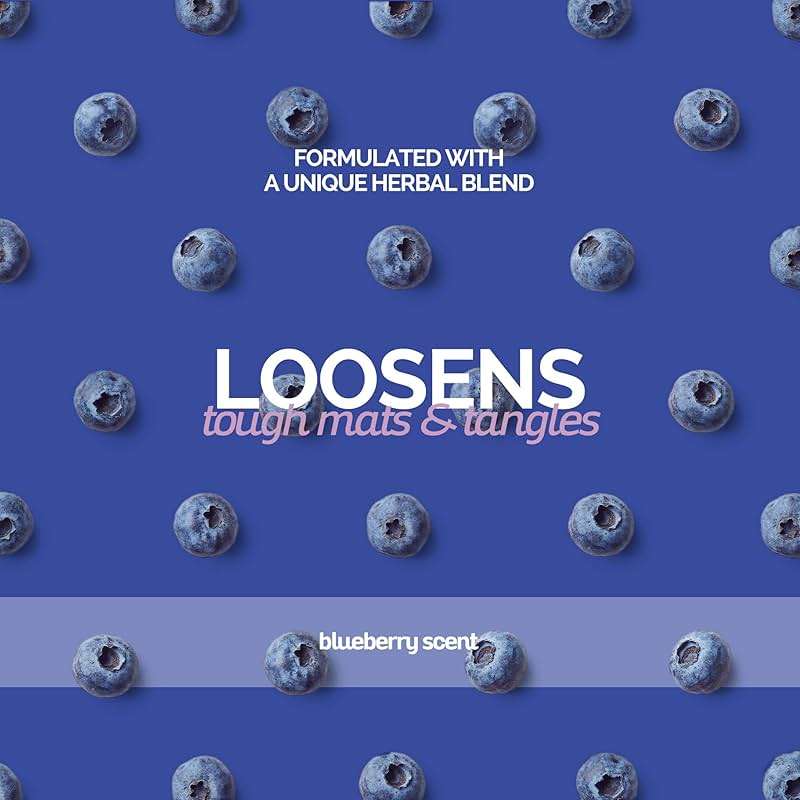 Bark2Basics Blueberry D-Mat Dog Conditioner, 1 Gallon | All Natural Ingredients, Multi-Purpose, Static Eliminating, Loosens Tough Mats and Tangles, Aids in Deshedding - Image 3