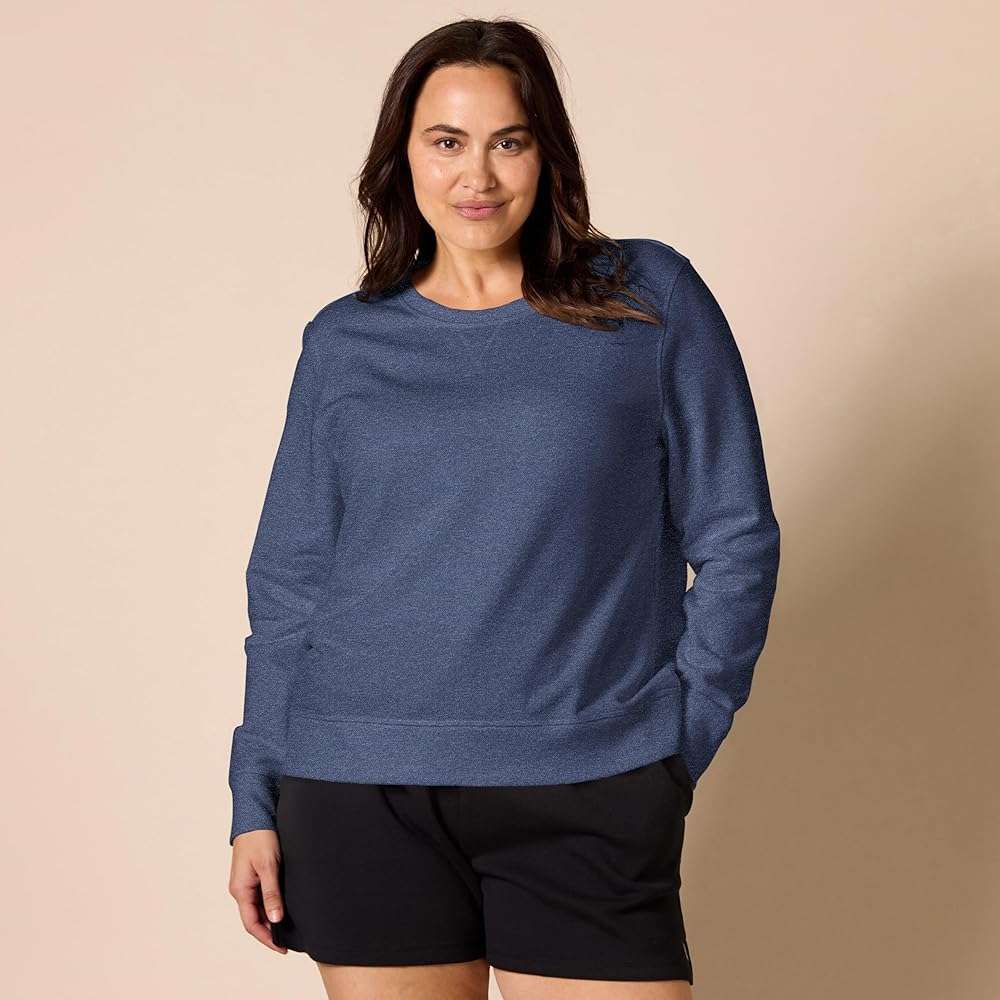 Amazon Essentials Women's Fleece Crewneck Long Sleeve Pullover Sweatshirt (Available in Plus Size) - Image 6