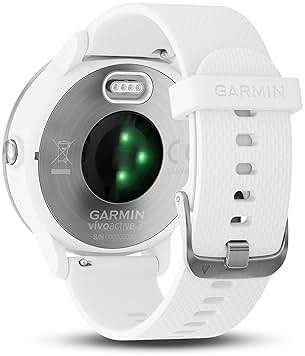 Garmin vívoactive 3 GPS Smartwatch - White & Stainless (Renewed) - Image 8