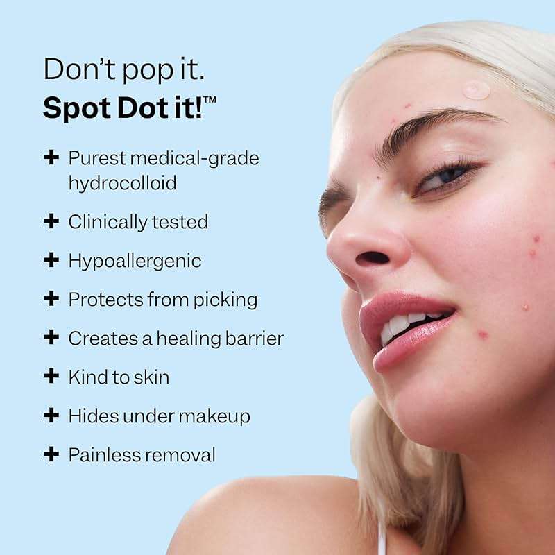 Peach Slices - Acne Spot Dots (30 ct) - Hydrocolloid Pimple Patches for Face - Absorb Gunk, Protect Picking & Support Healing - 3 Sizes (7, 10, & 12mm) - Vegan, Cruelty Free, Korean Skin Care & Beauty - Image 2