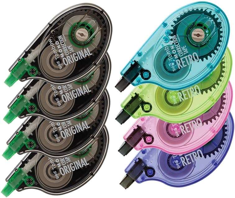 Tombow MONO Correction Tape, 8-Pack. Easy To Use Applicators for Instant Corrections - Image 3