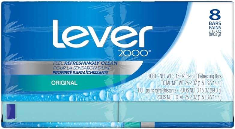 Lever 2000 original bar, 3.15 oz Bars (Pack of 8) - Image 2
