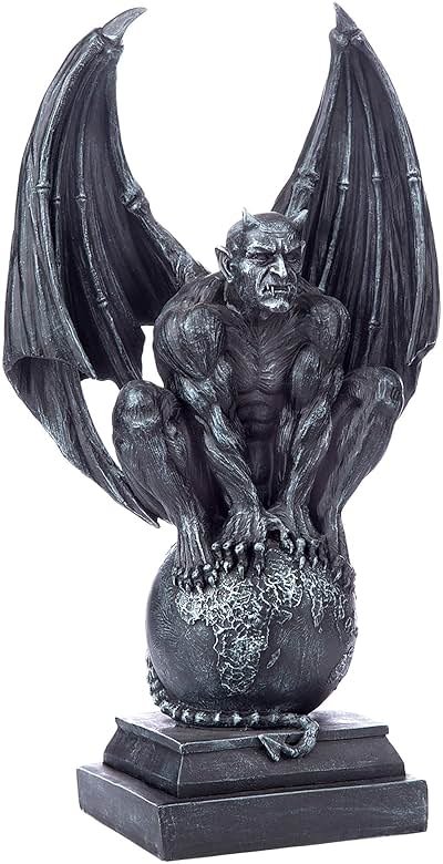 Design Toscano Hellion the Devil Gargoyle Statue 12 Inch - Product Image