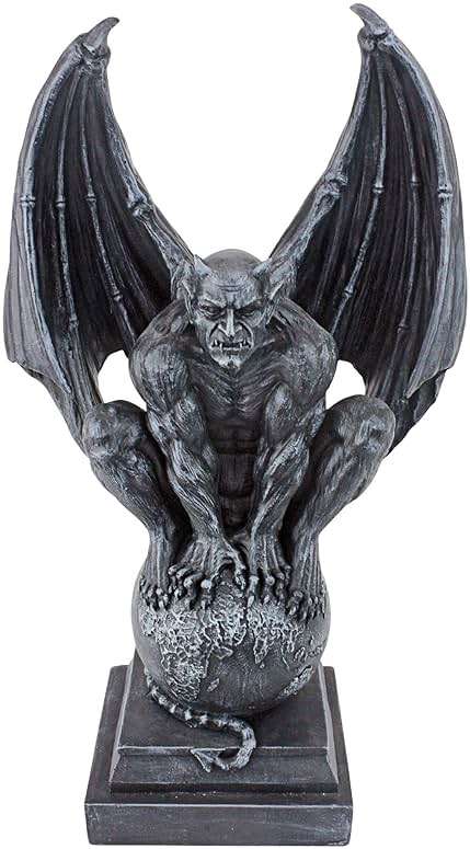 Design Toscano Hellion the Devil Gargoyle Statue 12 Inch - Image 4
