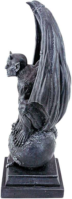 Design Toscano Hellion the Devil Gargoyle Statue 12 Inch - Image 5