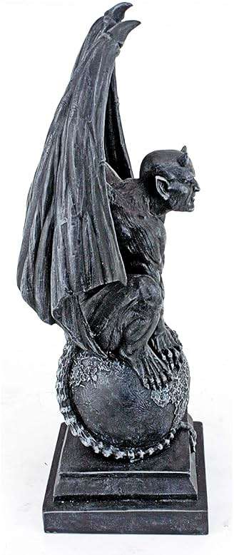 Design Toscano Hellion the Devil Gargoyle Statue 12 Inch - Image 7