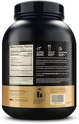 Optimum Nutrition Gold Standard 100% Isolate, Protein Powder, Chocolate Bliss, 3 Pounds, 44 Servings. Whey Protein Isolate (Packaging May Vary) - Image 9