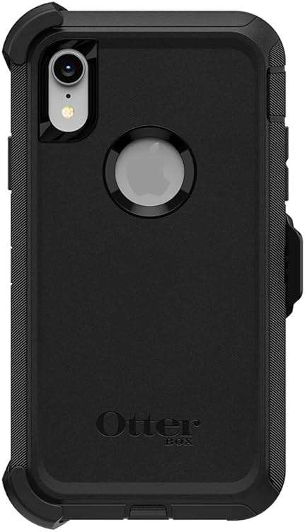 OtterBox DEFENDER SERIES SCREENLESS EDITION Case for iPhone Xr - Frustration Free Packaging - BLACK - Image 2
