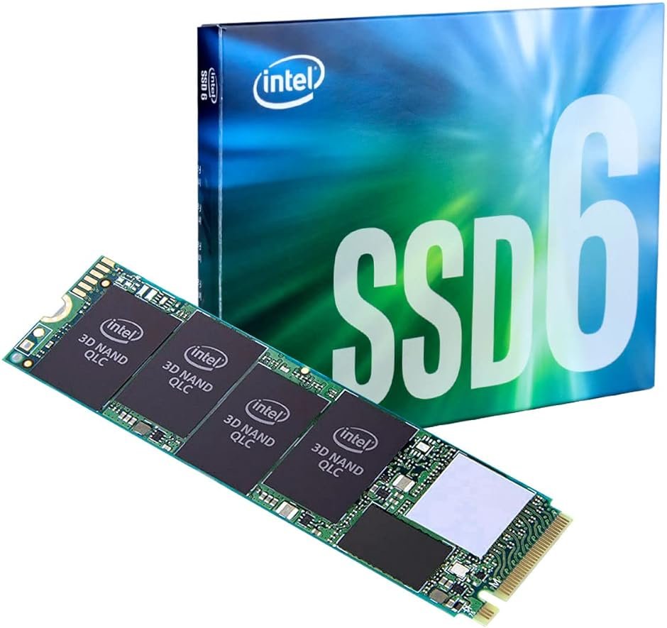 Intel 660p Series M.2 2280 2TB PCIe NVMe 3.0 x4 3D2, QLC Internal Solid State Drive (SSD) SSDPEKNW020T8X1 - Product Image