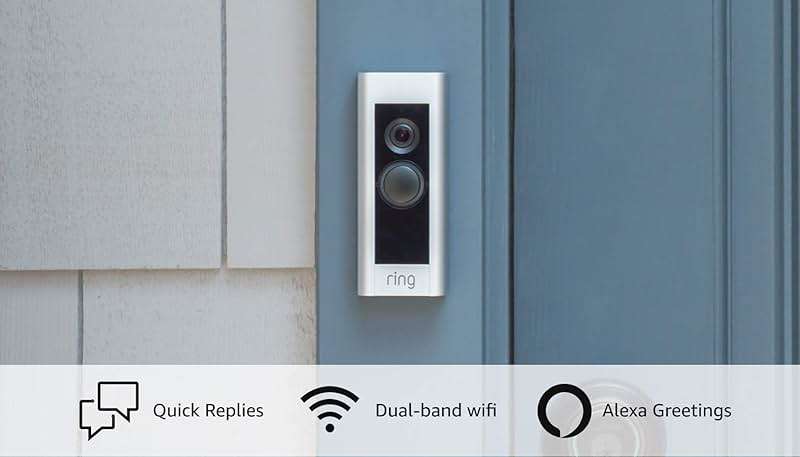 Like-New Ring Wired Doorbell Plus - Upgraded, with added security features and a sleek design (existing doorbell wiring required) - Image 9