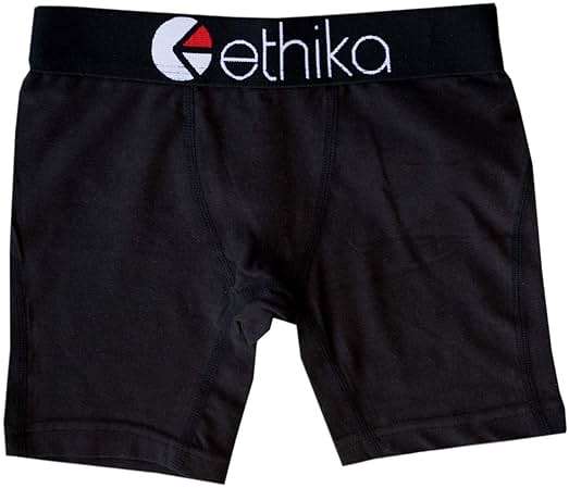 Ethika Toddlers' Staple Boxer Brief, Soft Stretch Underwear for Little Ones - Solid colors - Image 1