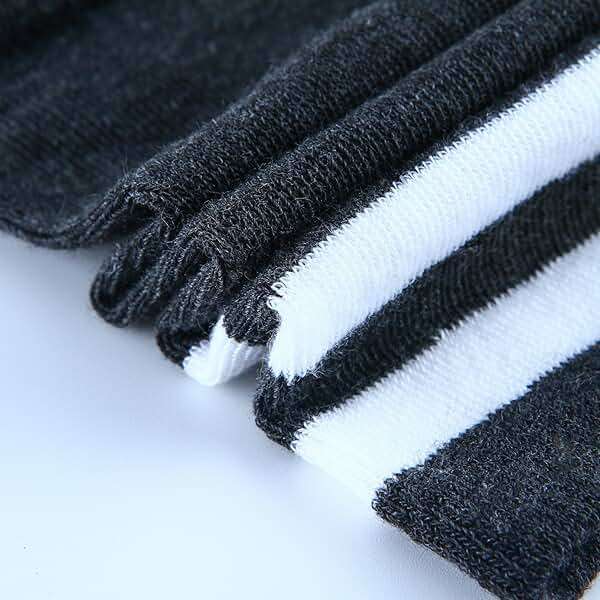Aneco 6 Pairs Over Knee Thigh Socks Knee-High Warm Stocking Women Boot Sock Leg Warmer High Socks for Daily Wear, Cosplay - Image 3
