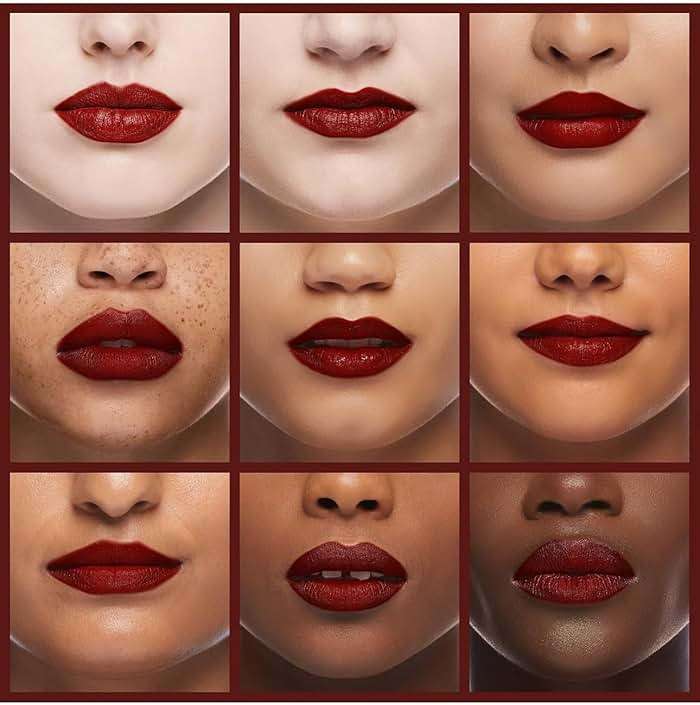 Almay Lip Vibes Lipstick with Vitamin E Oil & Shea Butter, Matte Cream Finish, Hypoallergenic, Love Yourself, 0.14 Oz - Image 6