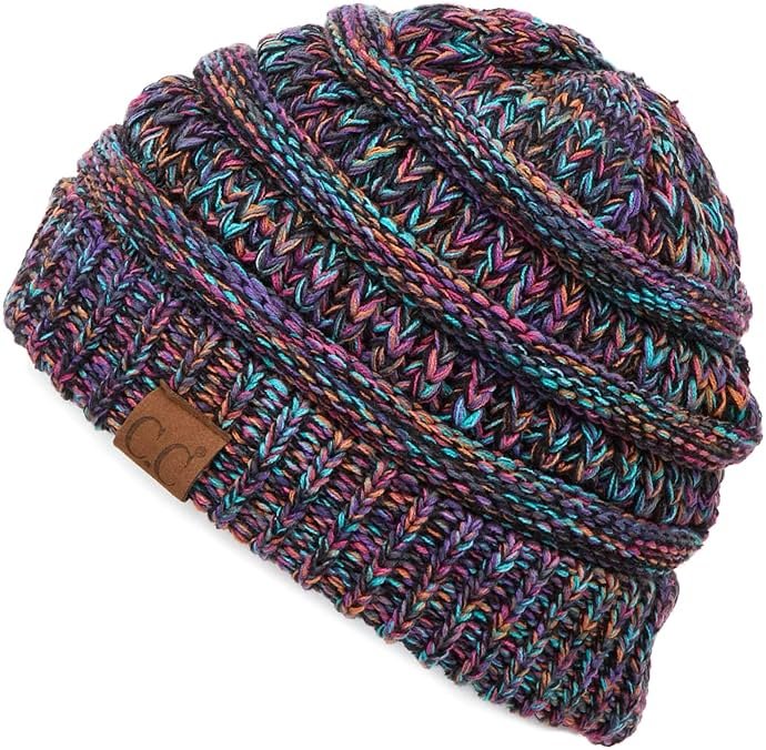 C.C Exclusives Cable Knit Beanie - Thick, Soft & Warm Chunky Beanie Hats - Product Image
