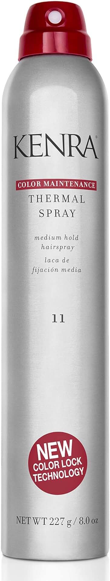 Kenra Color Maintenance Thermal Spray 11 | Color Protection Hairspray | Thermal Protection | Medium Hold Hairspray for Color Treaded Hair | All Hair Types - Product Image