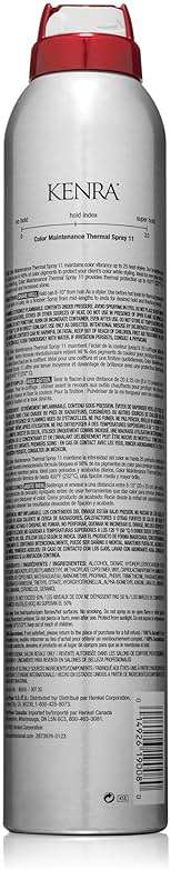 Kenra Color Maintenance Thermal Spray 11 | Color Protection Hairspray | Thermal Protection | Medium Hold Hairspray for Color Treaded Hair | All Hair Types - Image 8