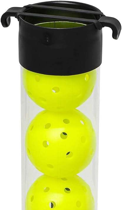 Franklin Sports Pickleball, Tennis + Padel Ball Hopper Tubes - (15) Tennis/Padel Ball + (13) Pickleball Picker Upper Tubes - Quick Pickup + Storage - Balls Not Included - Image 6