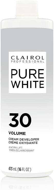 Clairol Professional Pure White 30 Volume Hair Developers for Lightening & Gray Coverage - Image 1