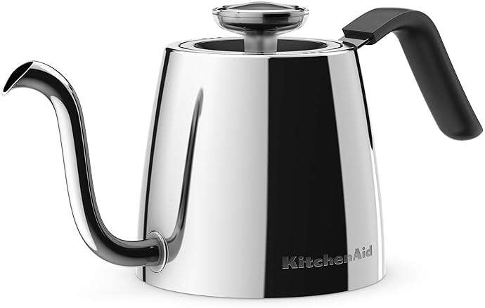 KitchenAid KNK1012SS Precision Gooseneck Stovetop Kettle, 1 Liter, Stainless Steel - Image 4