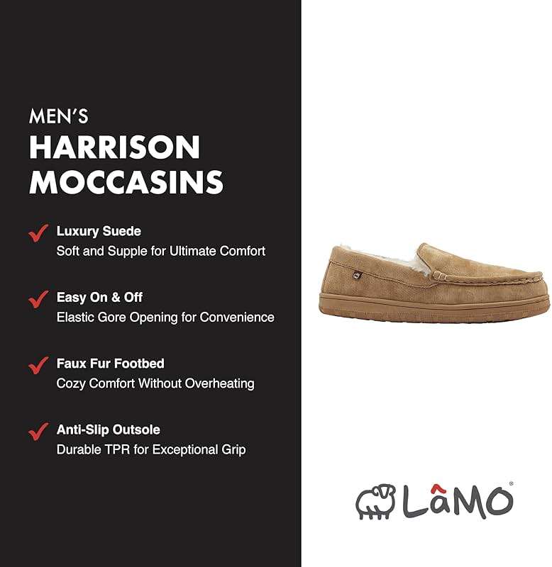 Lamo Men's Moccasin Casual Shoes - Image 3