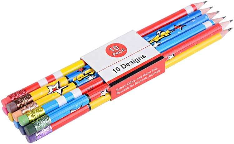 Madisi Assorted Colorful Pencils, Incentive Pencils,#2 HB, 10 Designs, 150 Pack, pencils bulk for kids - Image 3