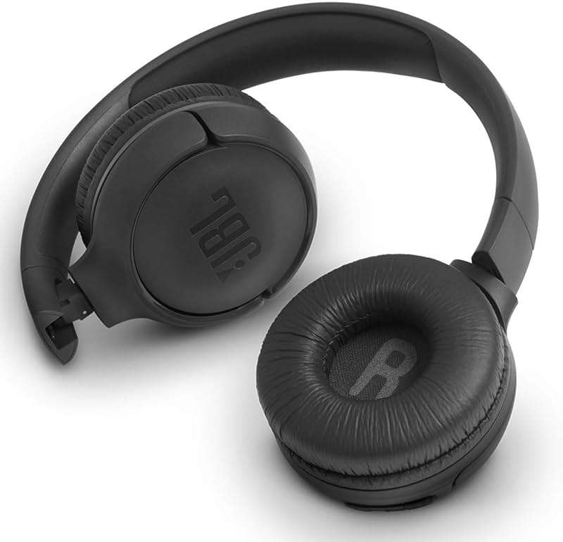 JBL Tune 500BT Wireless On-Ear Headphones - Black - Image 7