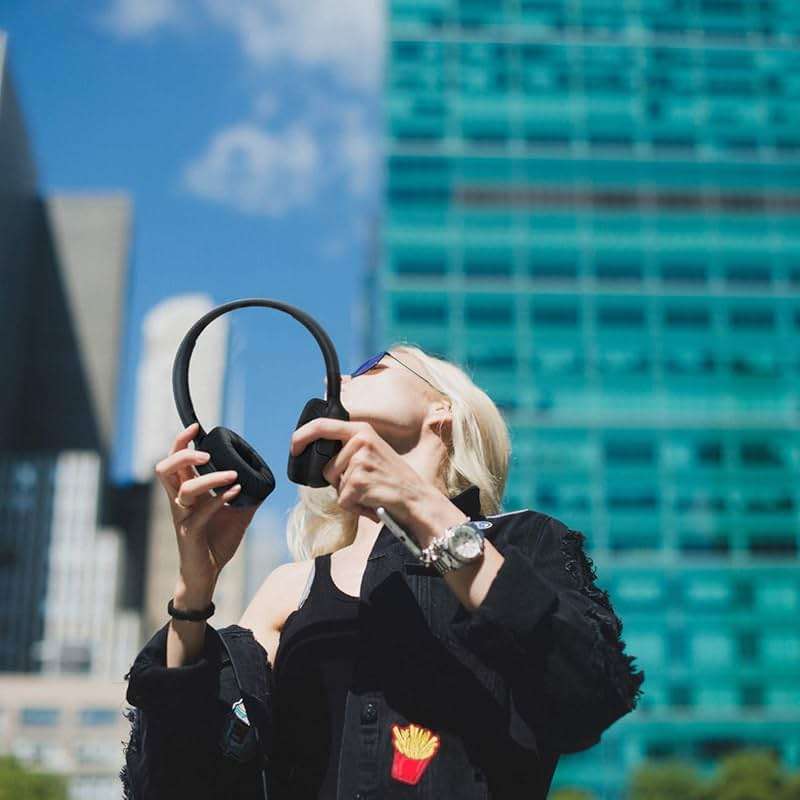 JBL Tune 500BT Wireless On-Ear Headphones - Black - Image 8