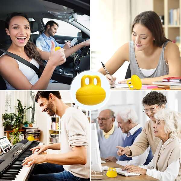 Fanwer Finger Exerciser Hand Squeeze Ball, Hand Grip Strength Trainer Build Hand, Finger and Wrist Strength, Finger Extension Exerciser for Rehab, Arthritis, Carpal Tunnel - Image 6