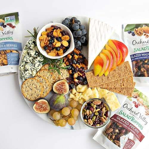Orchard Valley Harvest Glazed Pecans Salad Toppers, 0.85 Ounce Bags (Pack of 15), with Cranberries and Pepitas, Non-GMO, No Artificial Ingredients, Healthy Snacks for Adults - Image 9