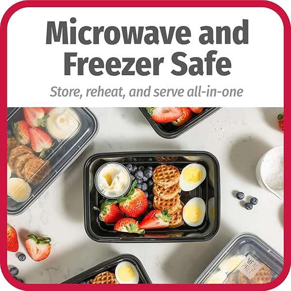 GoodCook Meal Prep Containers, Single - Image 9