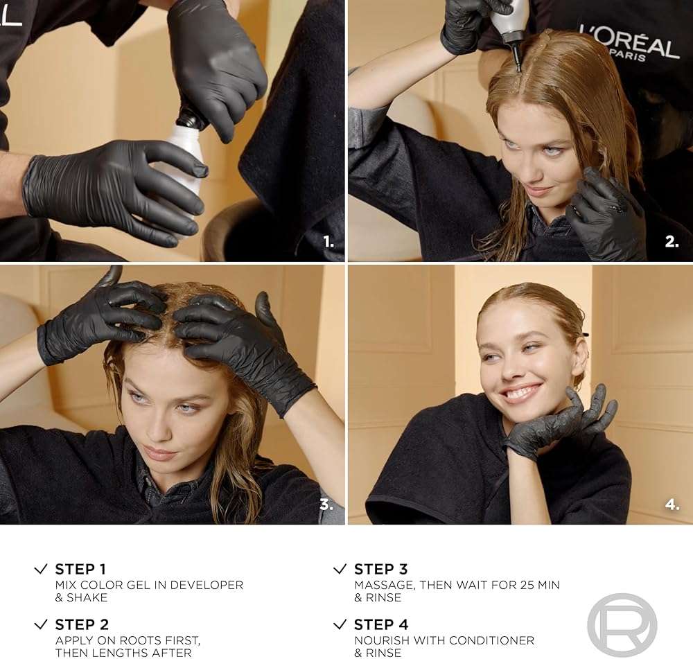 L'Oreal Paris Superior Preference Luminous Fade-Defying Permanent Hair Color, Hair Dye For Up to 9 Weeks of Radiance, Light Silver Blonde 8S, 1 Hair Dye Kit - Image 6