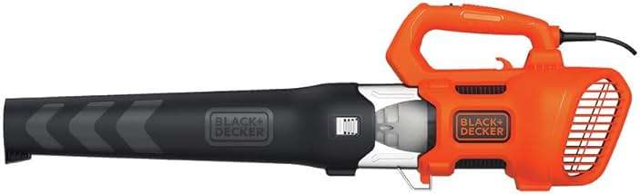 BLACK + DECKER Electric Leaf Blower, Hand Held Blowers for Lawn Care, Up to 450 CFM and 140 MPH Power, Axial, Lightweight, Corded (BEBL750) - Image 3