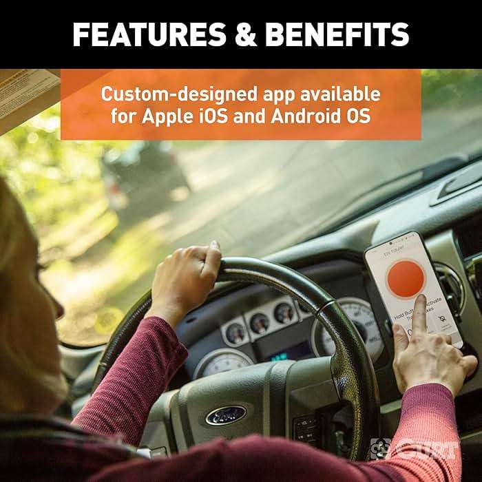 CURT 51180 Echo Wireless Trailer Brake Controller, Bluetooth Smartphone App, Mobile Electric Proportional Brake Controller, 7-Way RV Blade Plug, Portable, 1-2 Axles - Image 12