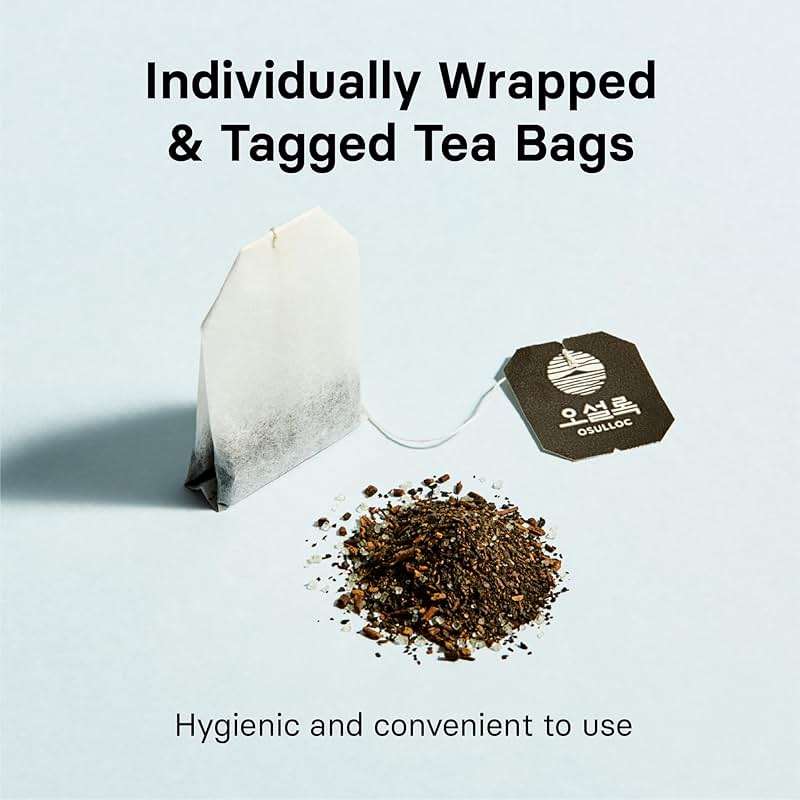 OSULLOC Honey Pear Tea (Sweet Pear & Honey Flavor), Iced tea bags Fruit tea Blend, Premium Teabags from Jeju Island, 20 count - Image 7
