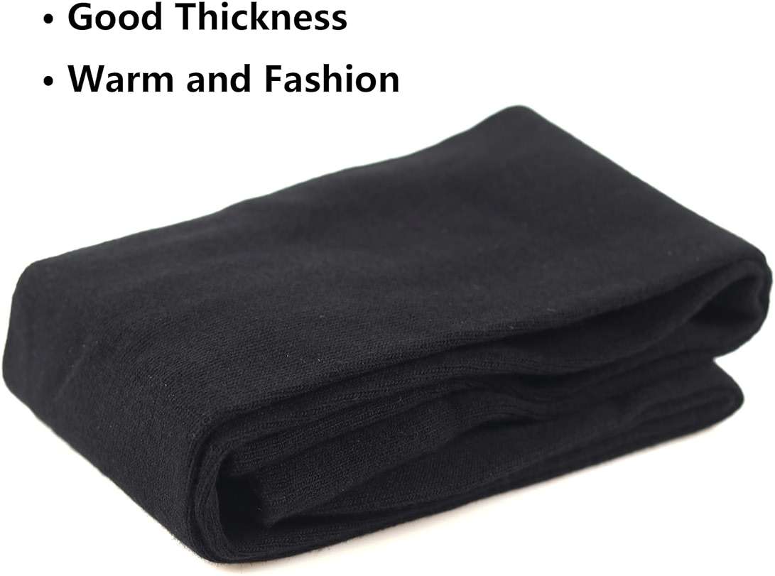 Bestjybt Women Thigh High Socks Cotton Warm Over the Knee Socks Long Knee High Boot Stockings Leg Warmer - Image 3
