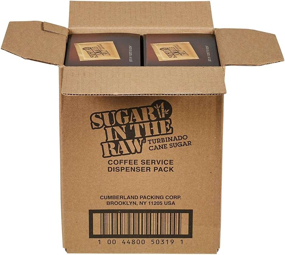 Sugar In The Raw Granulated Turbinado Cane Sugar On The Go Packets, No Erythritol, Pure Natural Sweetener, Hot & Cold Drinks, Coffee, Baking, Vegan, Gluten-Free, Non-GMO, 200 Count Packets (2-Pack) - Image 4